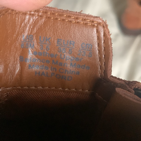 Franco Sarto Leather Zipper Ankle Boots - Picture 8 of 8